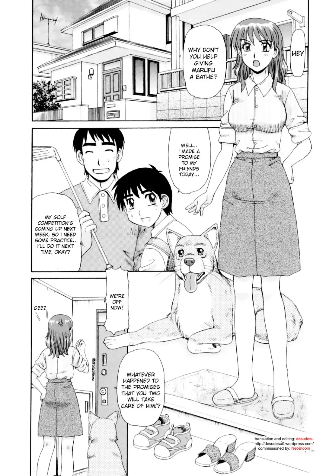 [Morris] Wanko no Osewa Fhentai.net - Page 1