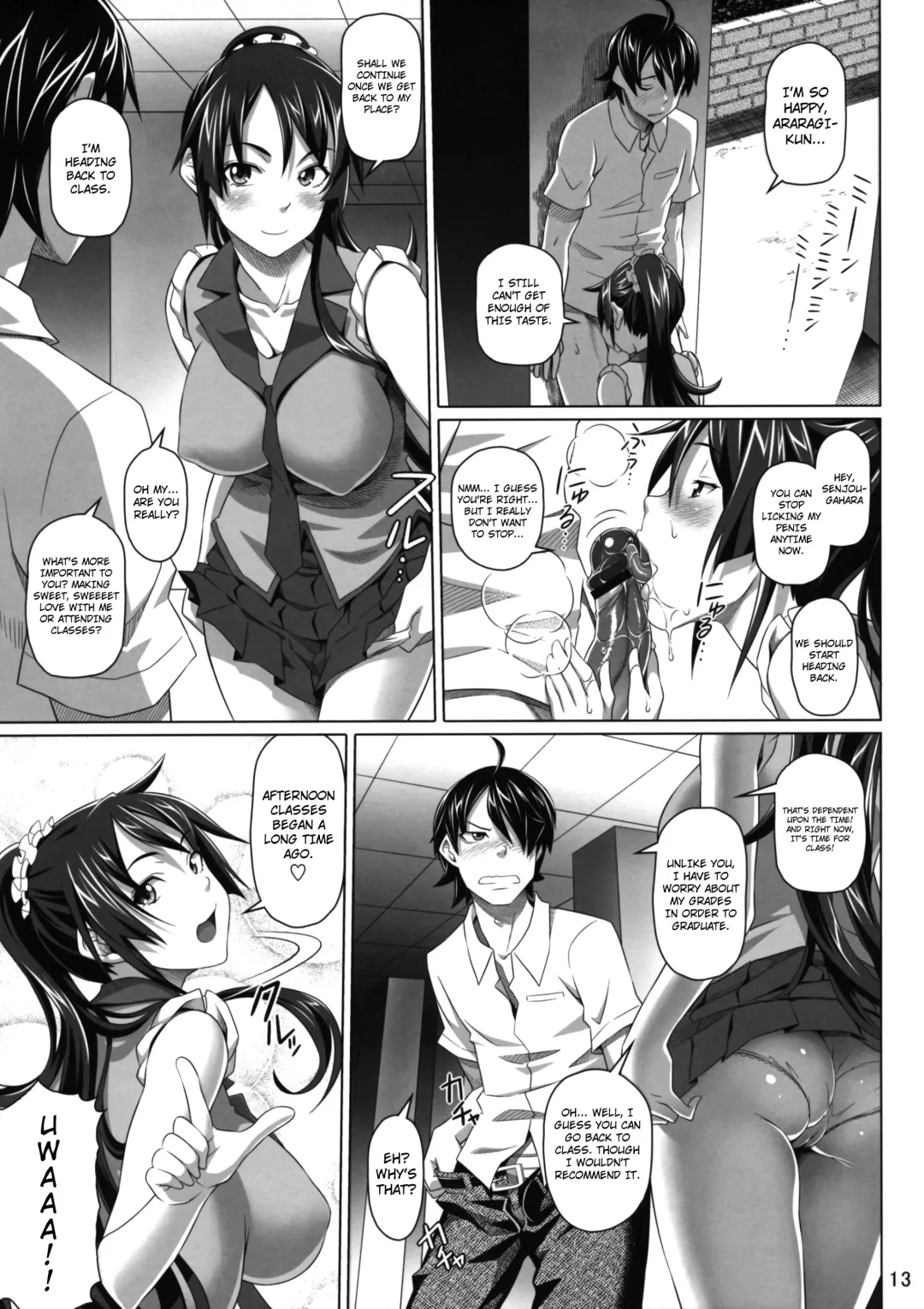 [Nora Shinji] Yarimakuriyo. | We're Having Mindless Sex Fhentai - Page 12