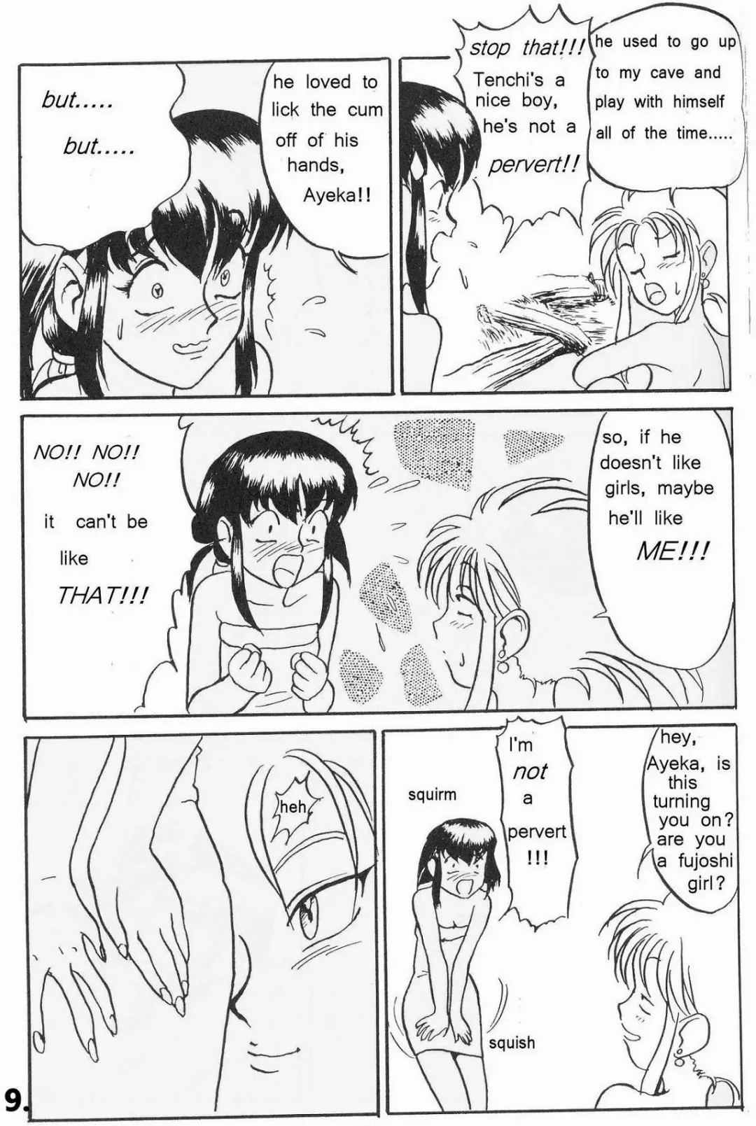 Tenchi Muyo!! Hard Times, Long Nights! Fhentai - Page 10