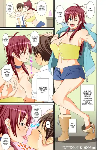 [Drain - Inoue Nanaki] Chijo-nee to! Himitsu no Hara Hara Seikatsu | Living With my Whorish Cousin Our Secret Sex Life Fhentai - Page 2