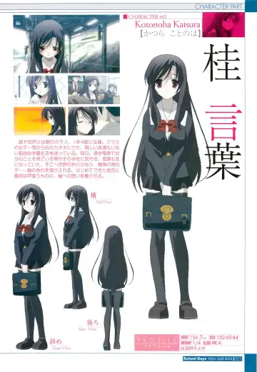 [Gotou Junji] School Days Visual Guide Book Fhentai.net - Page 24