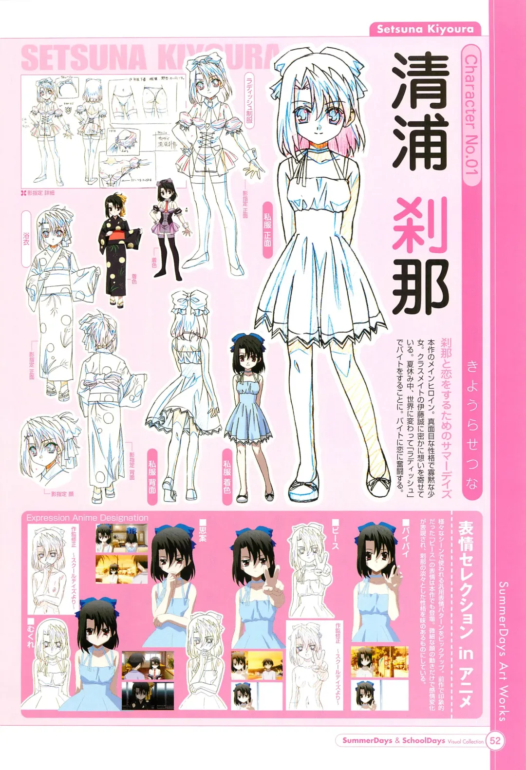 [Gotou Junji] SummerDays & School Days Visual Collection Fhentai - Page 54