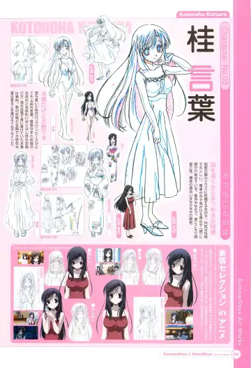 [Gotou Junji] SummerDays & School Days Visual Collection Fhentai - Page 56