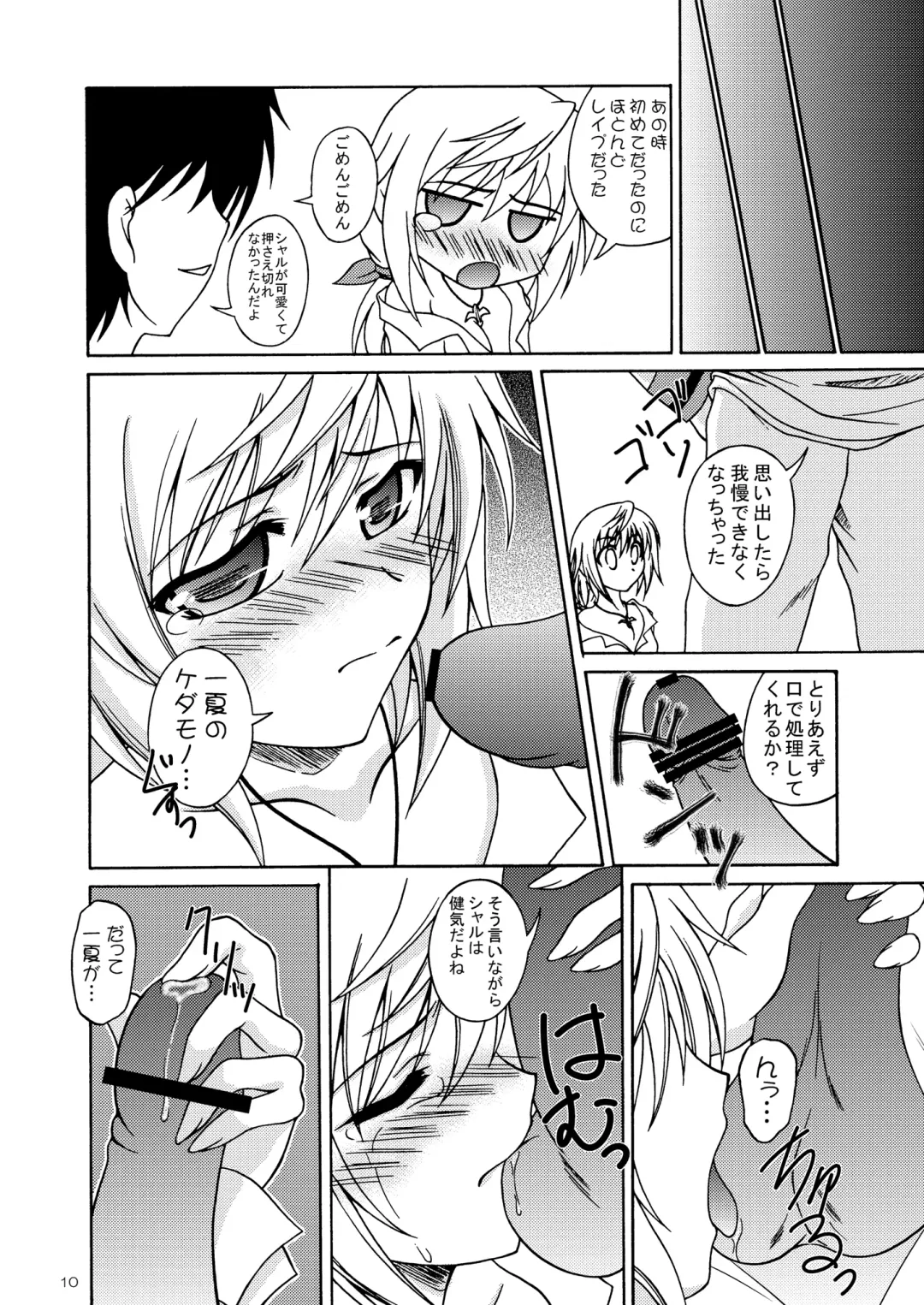 [Hayama - Kamihara Mizuki - Makoushi] Ore to Char ga Konna ni Midareru Wake ga nai Fhentai - Page 9