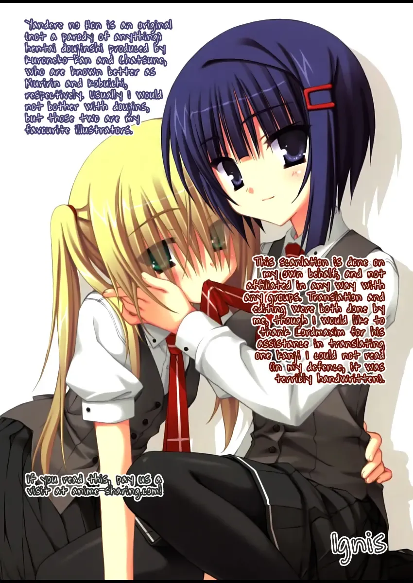 [Kobuichi - Muririn] Yandere no Hon Fhentai - Page 35