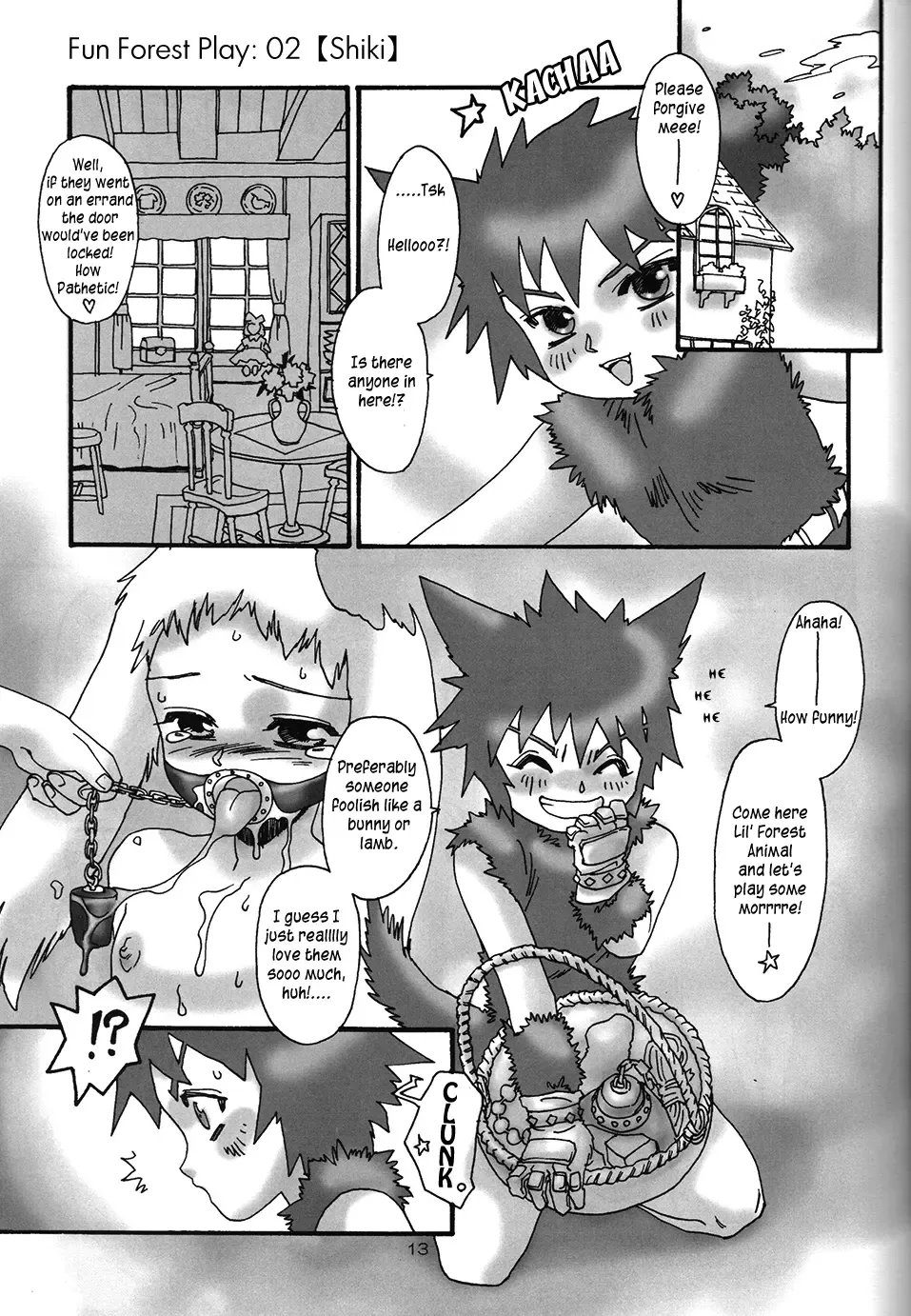 [Kashimada Shiki - Yoshida Chie] The Nice Animal Anthology Fhentai - Page 14