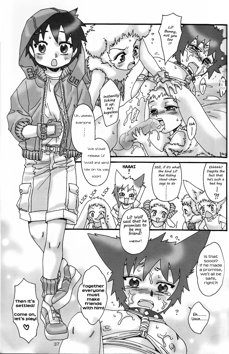 [Kashimada Shiki - Yoshida Chie] The Nice Animal Anthology Fhentai - Page 38