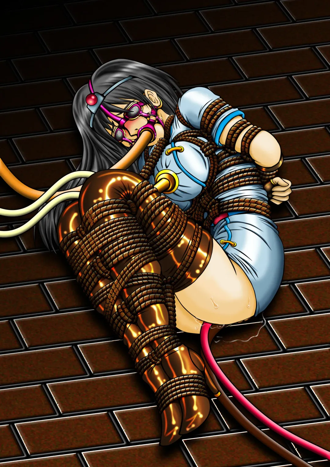 Inbaku Ningyoukan Kiki ni Ochiirishi Nawaotome-tachi Fhentai - Page 35