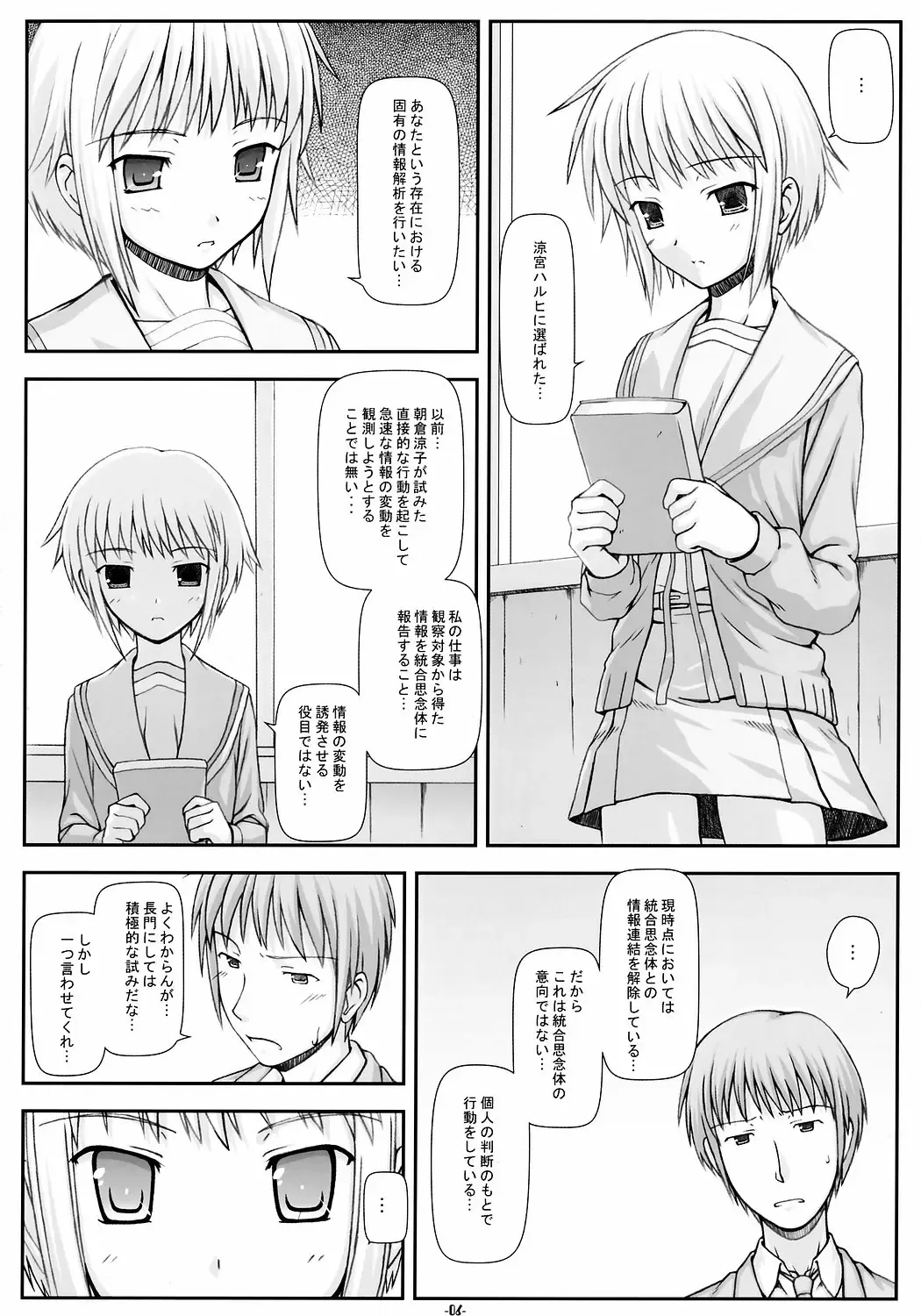 [Nomura Teruya] NOS vol. 2 Nagato Yuki de Ooini Mousou Suru Tame no Shisaku Jikken Hon Fhentai.net - Page 5