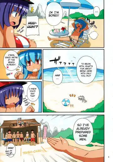 [Sugiura Sen] Tenkai Beach | Heaven's Beach Fhentai - Page 4