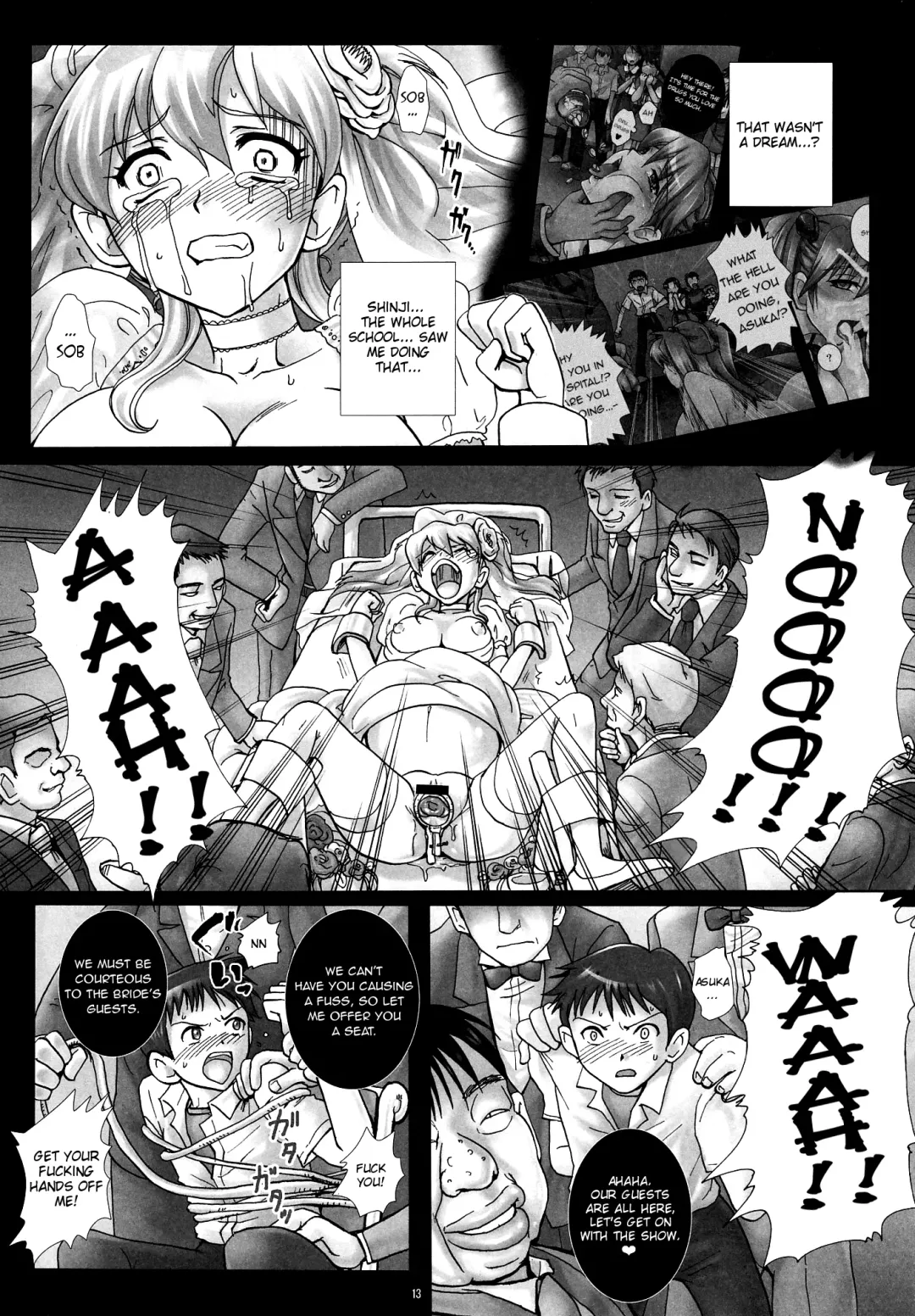 [Modaetei Anetarou - Modaetei Imojirou] Gangu Hanayome, Shussan Hirouen ~Asuka, Koukai Bunben.~ | The Toy Bride Delivers at the Wedding Reception. ~Asuka's Public Childbirth.~ Fhentai - Page 11
