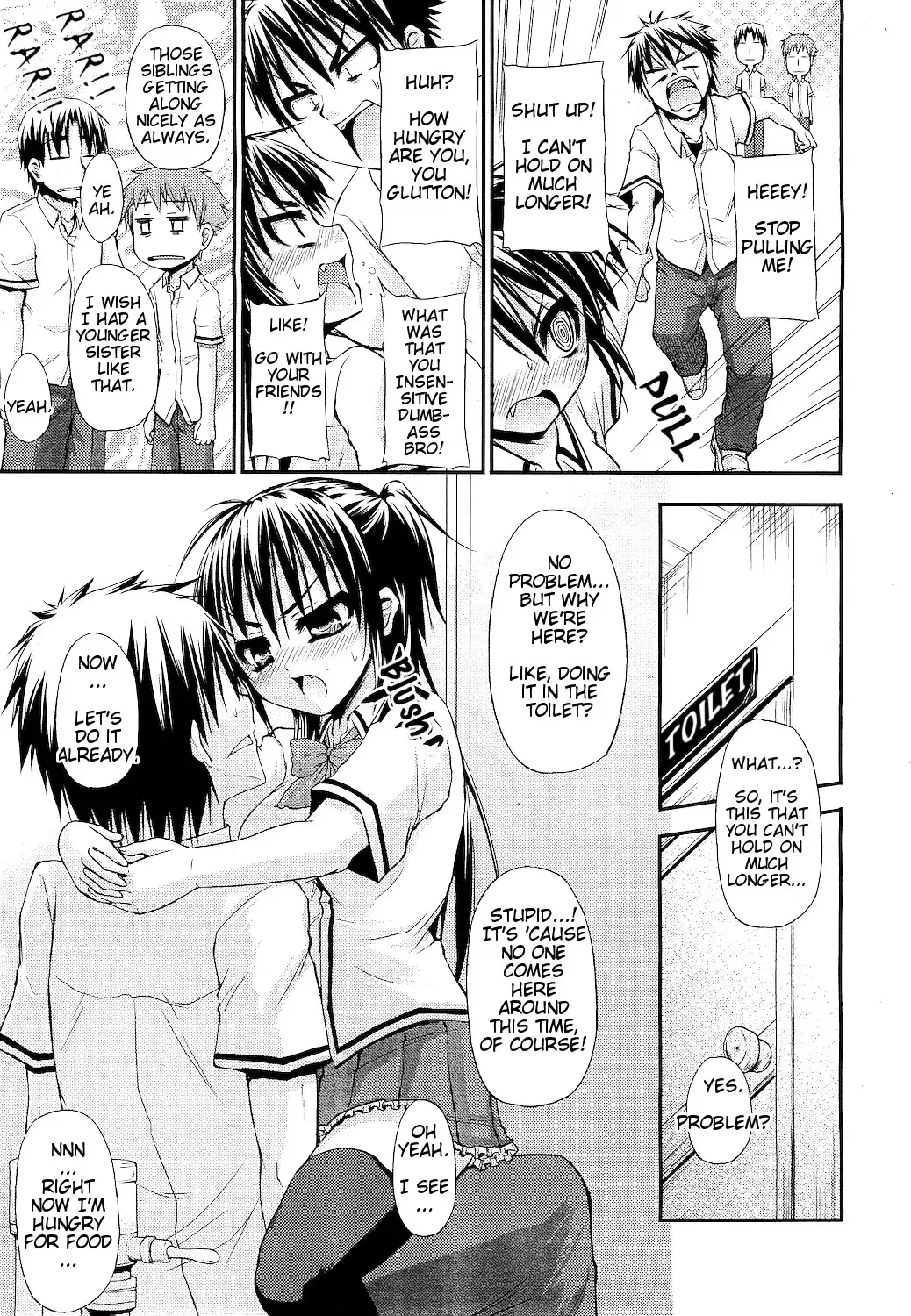 [Mimi Mimizu] Kyoudai Kenka wa Inu mo Kuwanai | Sibling's Argument is a Dog's Breakfast Fhentai - Page 7
