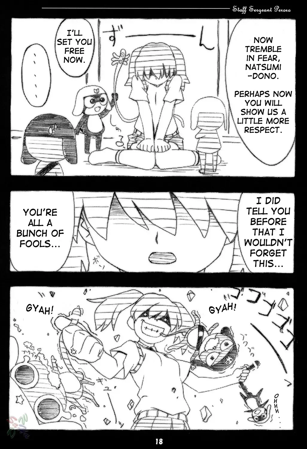 [Kuuchuu Yousai] Peroro Gunsou Fhentai - Page 18