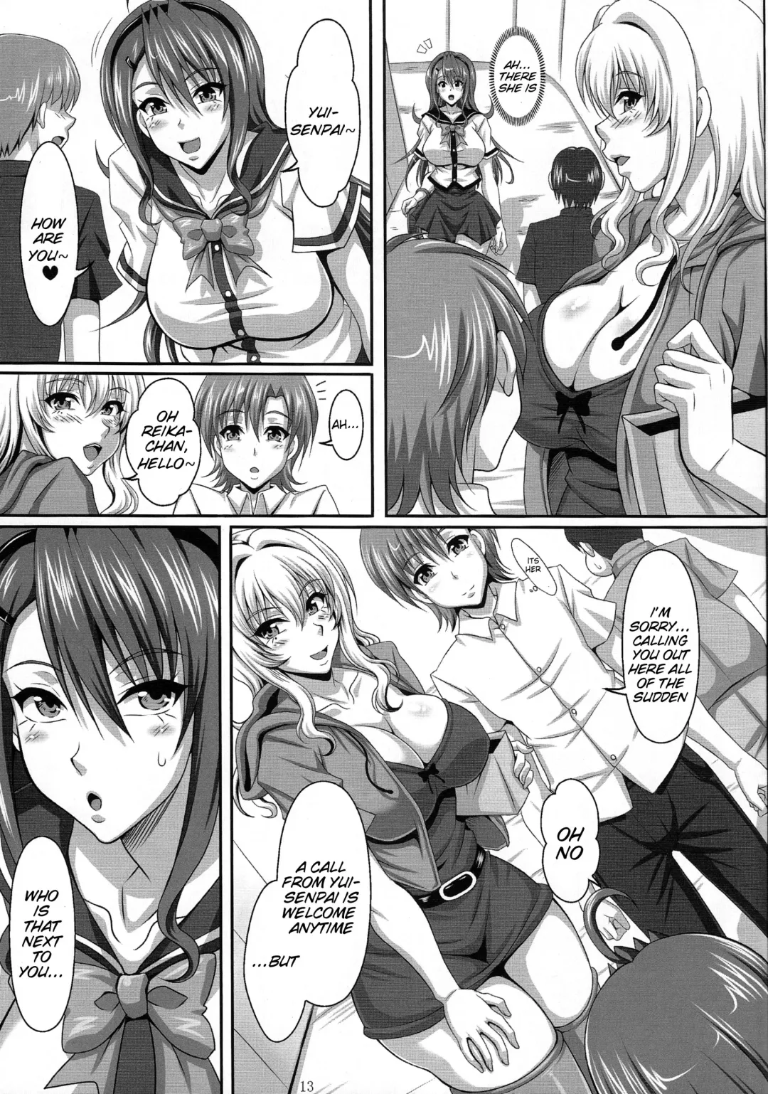 [Ken] Boku Dake no Bakunyuu Ona-maid -Himeno Reika hen- | My Personal Big Breasted Masturbation Maid - Himeno Reika Arc- Fhentai - Page 13