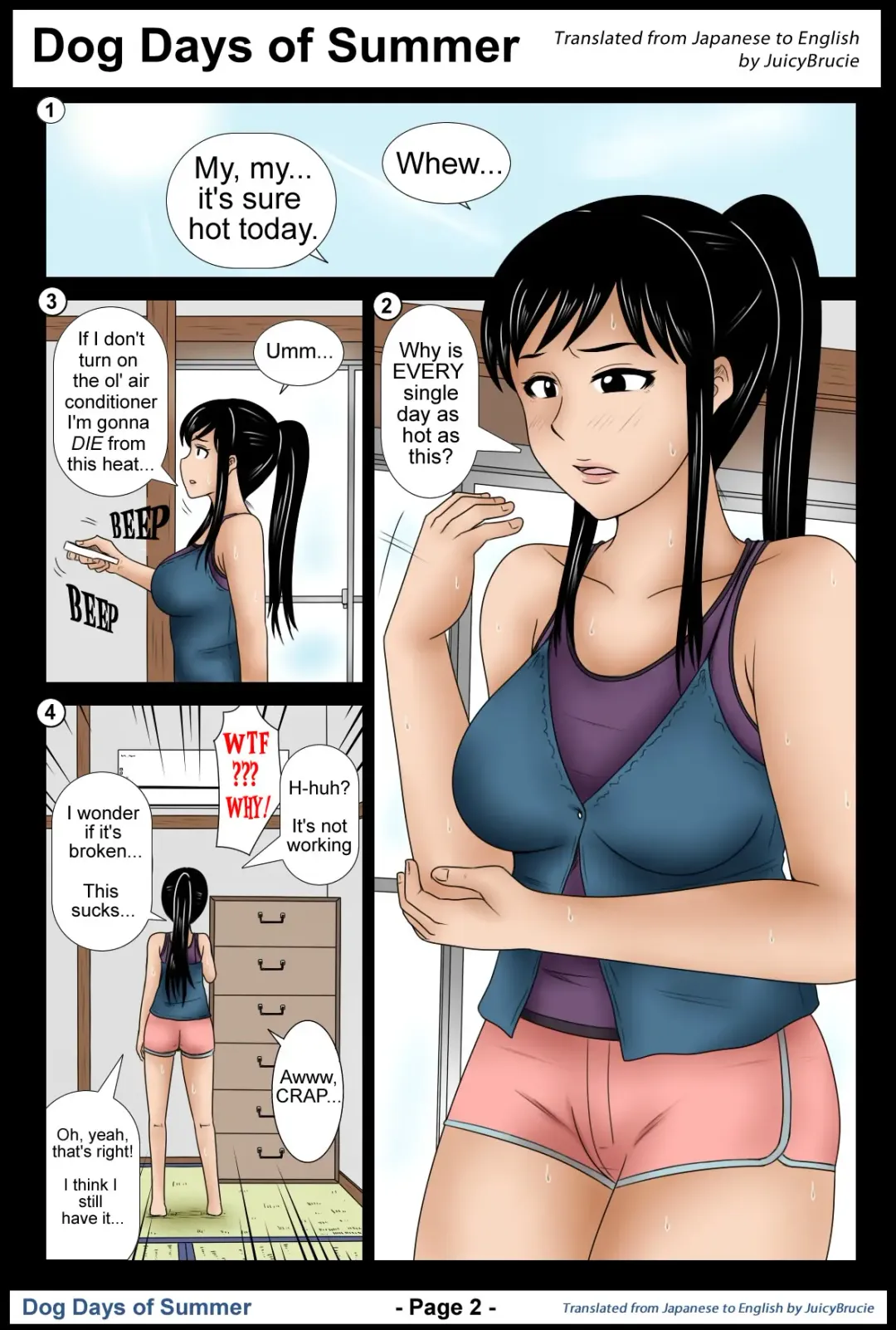 Natsu Inu - Dog days of summer Fhentai - Page 2