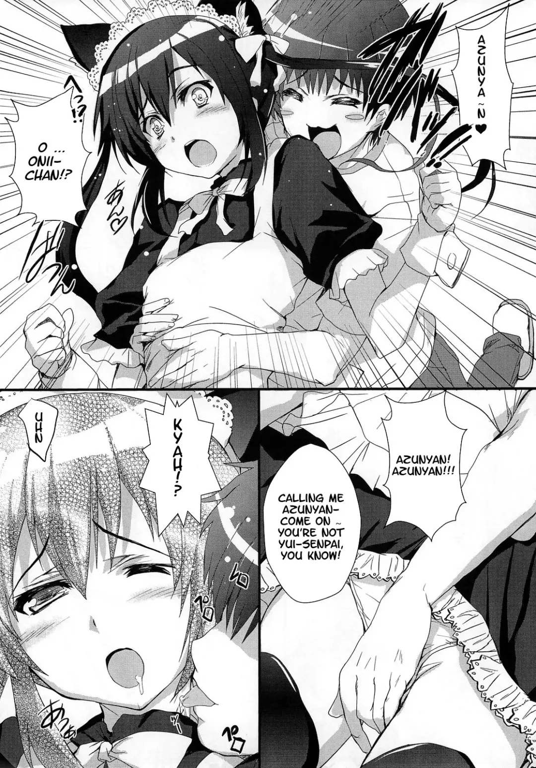 [Hanashi - Kasi] Ore no Gimai ga Azunyan no Wake ga nai Kan. | There's no way Azusa could be my Stepsister Fhentai - Page 25