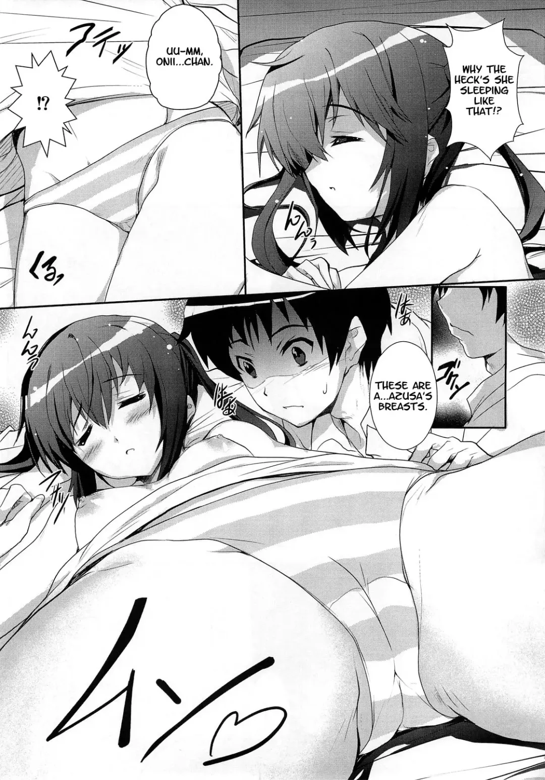 [Hanashi - Kasi] Ore no Gimai ga Azunyan no Wake ga nai Kan. | There's no way Azusa could be my Stepsister Fhentai - Page 9