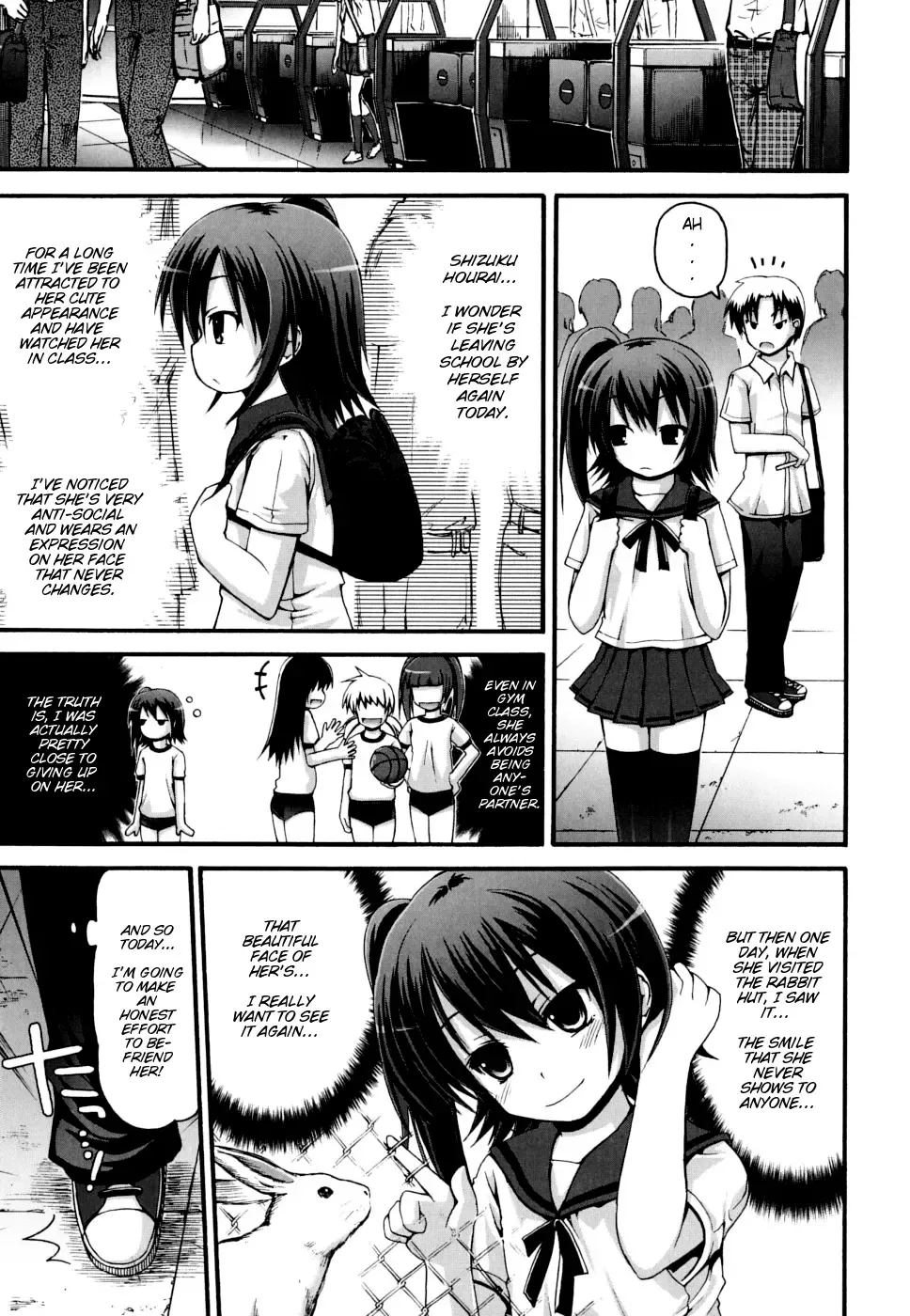 [Fujisaka Lyric] Hanikami Rabitto | Bashful Rabbit Fhentai - Page 1