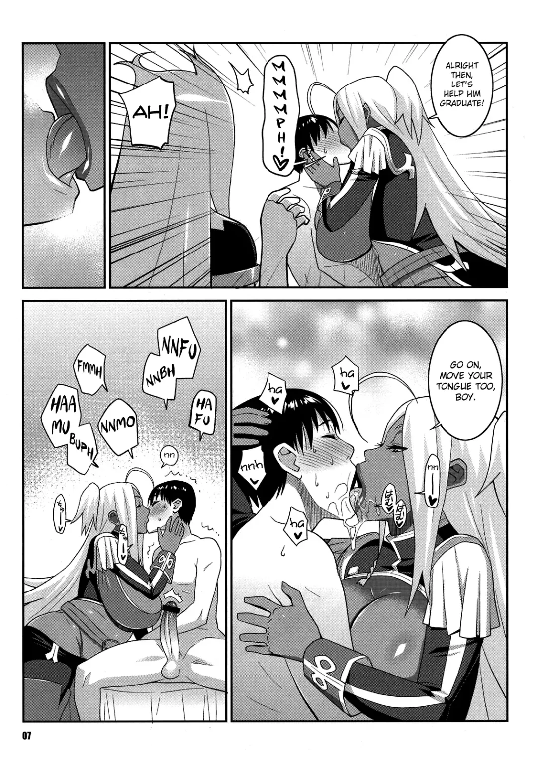 [Nise Kurosaki] Machina & Garnet to Toshikoshi SEX Zanmai 2 | Makina and Garnet's New Year's SEX Party 2 Fhentai - Page 6