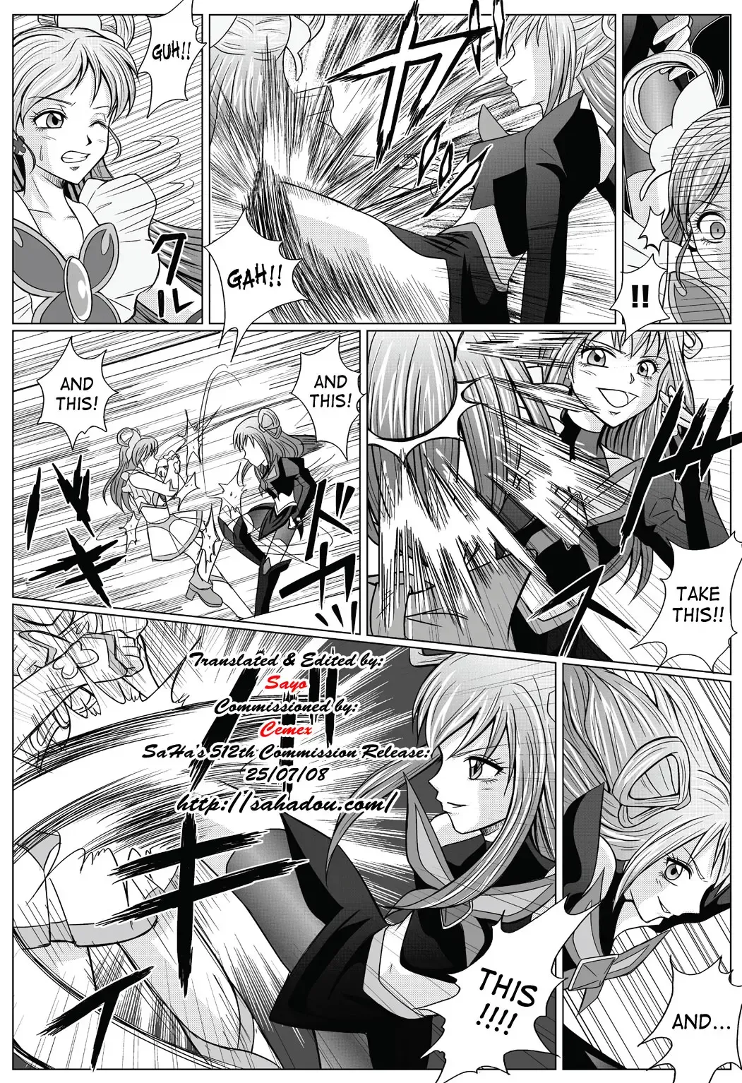 [Monmon] Mou Hitotsu no Ketsumatsu  Henshin Heroine Kairaku Sennou ~Gekijouban Yes!! Precure 5 Hen~ | Another Conclusion Fhentai - Page 4