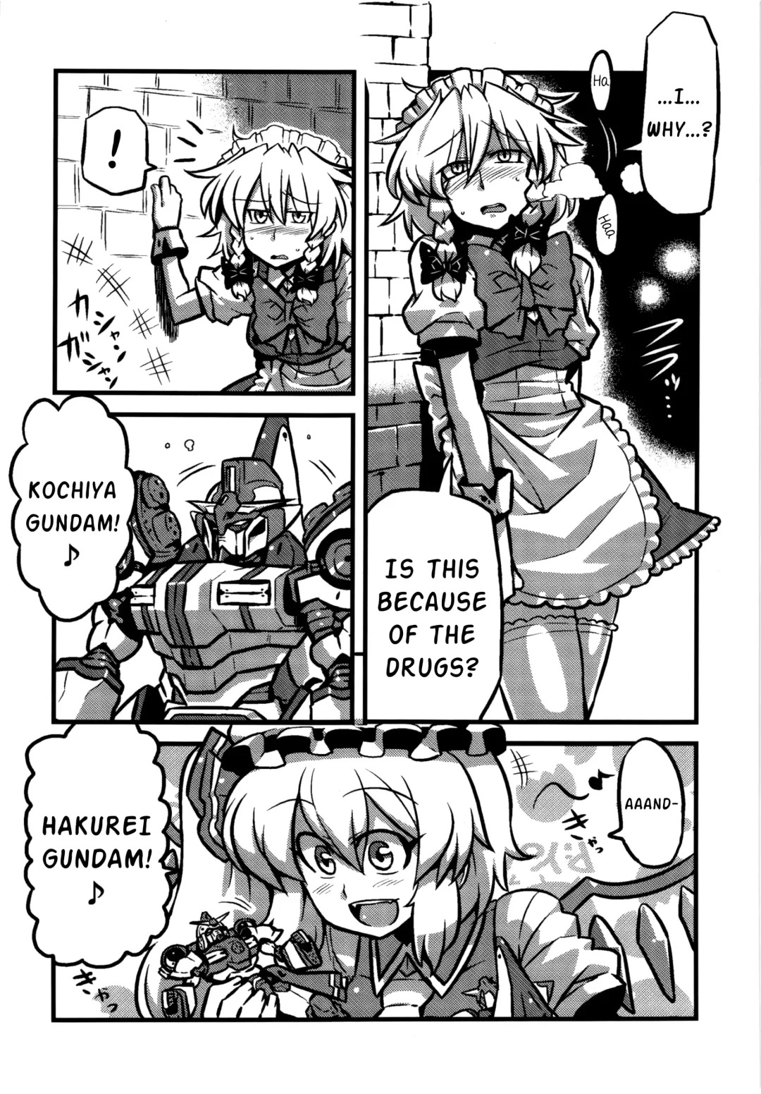 [Tsukiwani] Sakuya-san Yakumousou | Sakuya-san's Drugged-Up Delusions Fhentai - Page 13