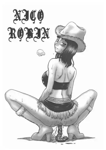 [Irie Yamazaki] TAIL-MAN NICO ROBIN BOOK Fhentai - Page 32