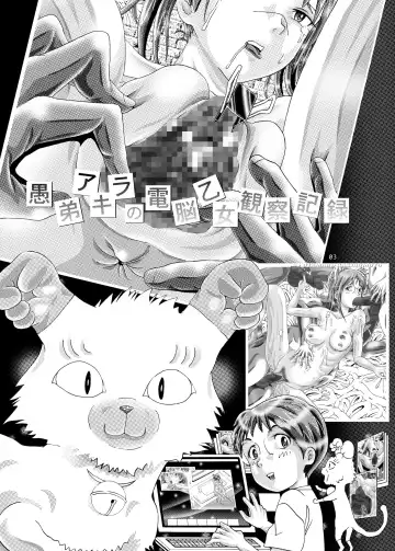 [Kakinomoto Utamaro] Dennou Vibe Fhentai - Page 3