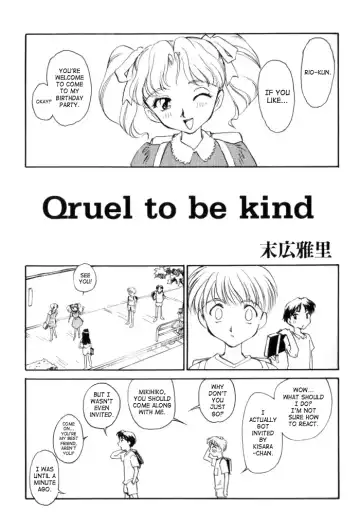 Read [Suehirogari] Qruel to be kind - Fhentai