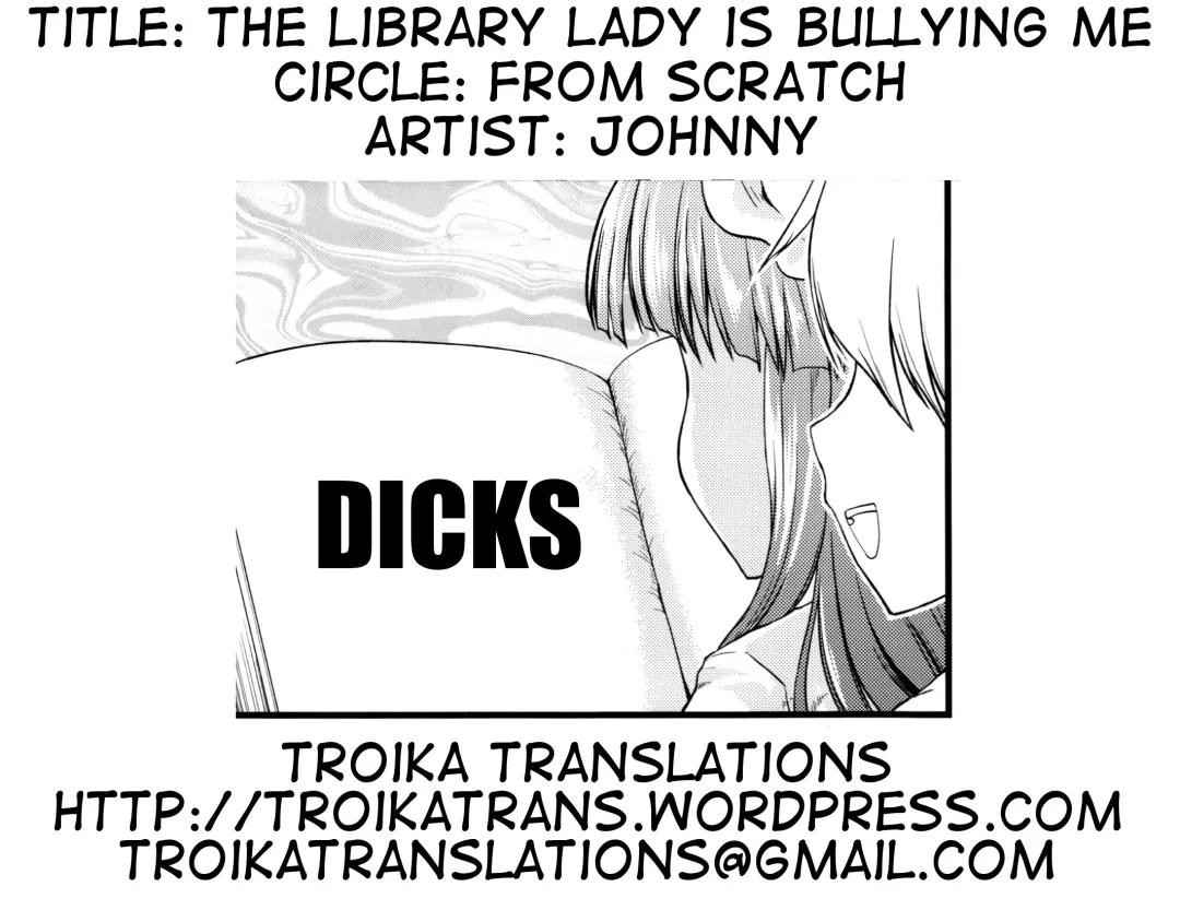 [Johnny] Toshokan no Onee-san ga Ijimete Ageru. | The Library Lady Is Bullying Me Fhentai - Page 27
