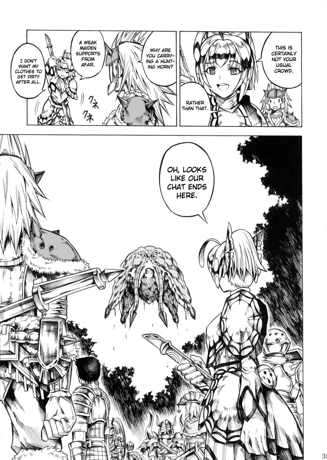 [Makari Tohru] Solo Hunter no Seitai 2 The second part Fhentai - Page 37