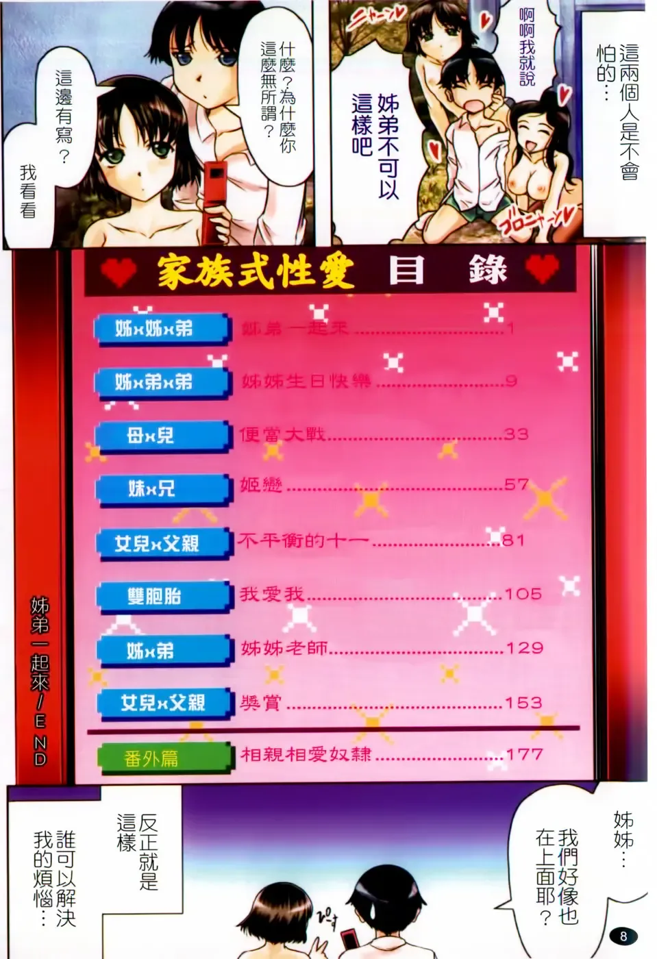 [Jinbo Hitode] Kazoku De Ikou Yo! | 家族式性愛 Fhentai - Page 10