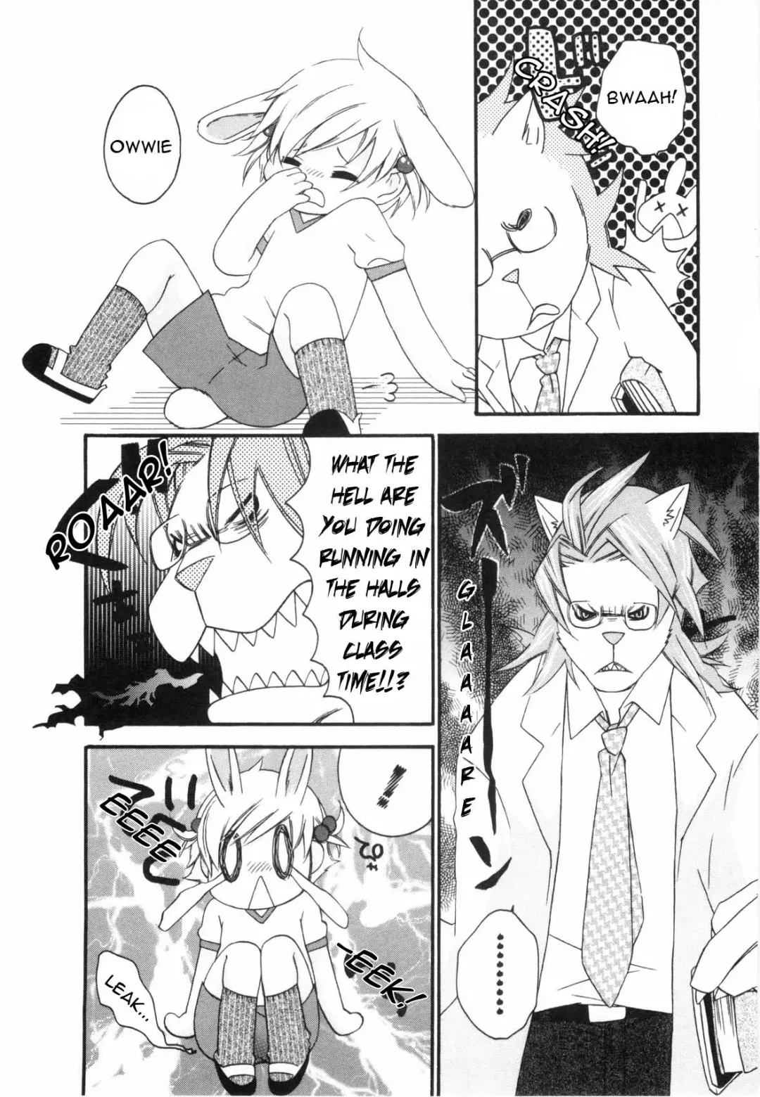 [Nicoco] Shiritsu Kemono Gakuen Kowai Sensei | The Scary Teacher (decensored) Fhentai - Page 3