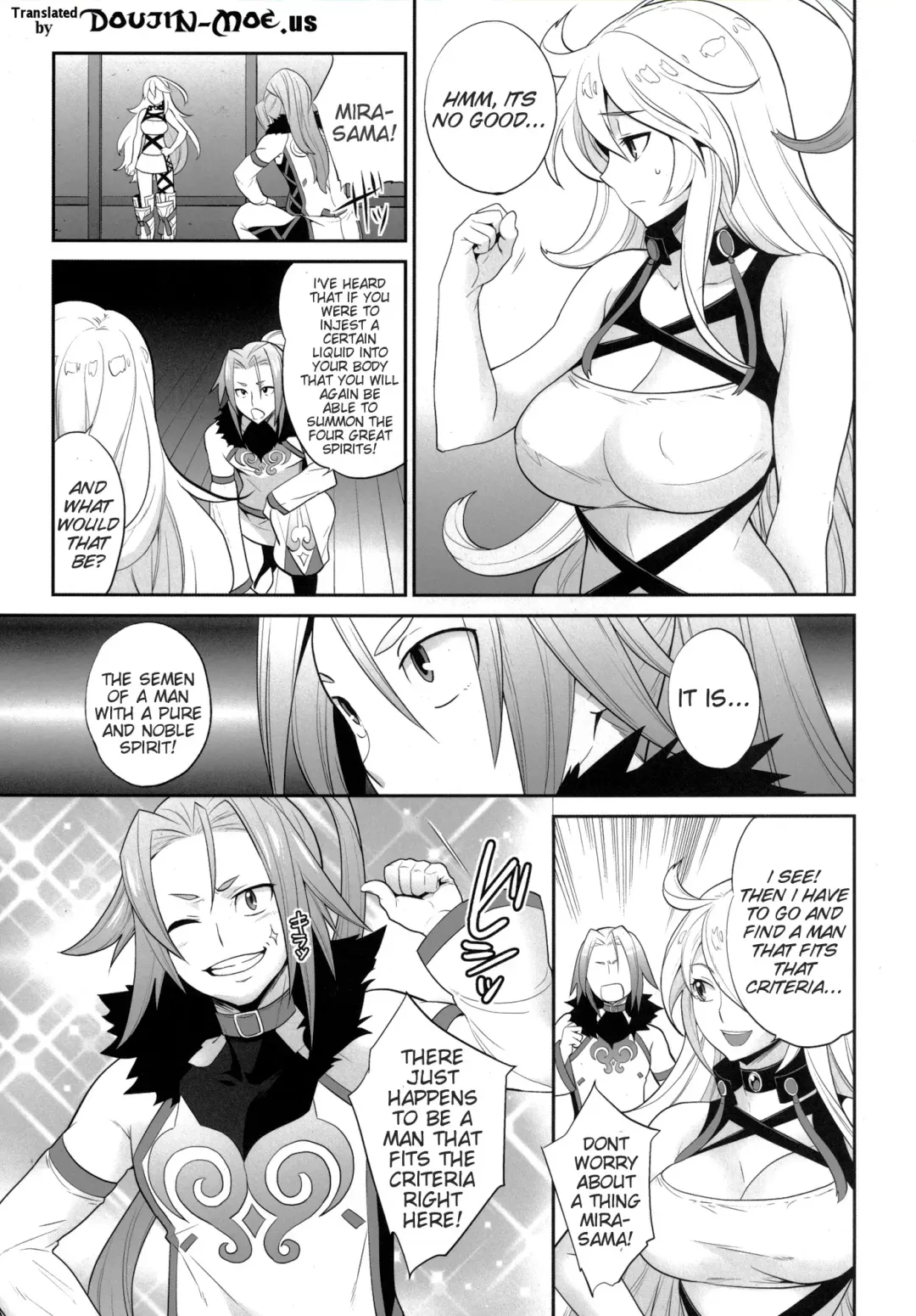 [Todd Oyamada] Milla-sama to Shiroku Betatsuku Nanika | Mira-sama and the White, Sticky Substance Fhentai - Page 4