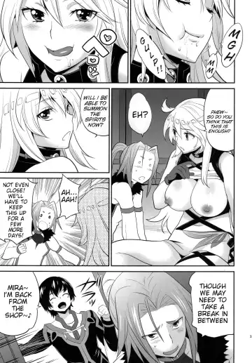 [Todd Oyamada] Milla-sama to Shiroku Betatsuku Nanika | Mira-sama and the White, Sticky Substance Fhentai - Page 20