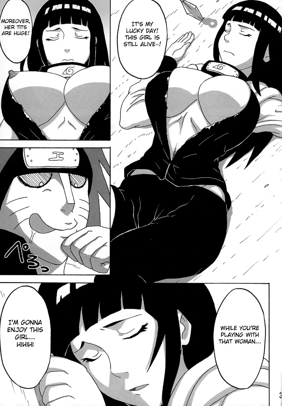 [Naruhodo] Taikan Kyonyou Shugi | Huge Breasts Rapists Fhentai - Page 4