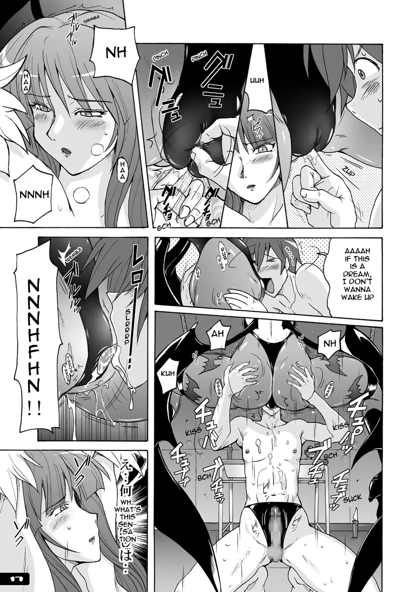 [Murasaki Nyaa] Pitapita Morrigan Fetish DL + Fhentai - Page 16