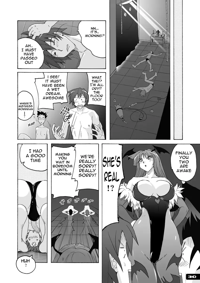 [Murasaki Nyaa] Pitapita Morrigan Fetish DL + Fhentai - Page 29