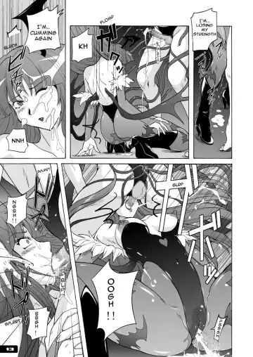 [Murasaki Nyaa] Pitapita Morrigan Fetish DL + Fhentai - Page 12