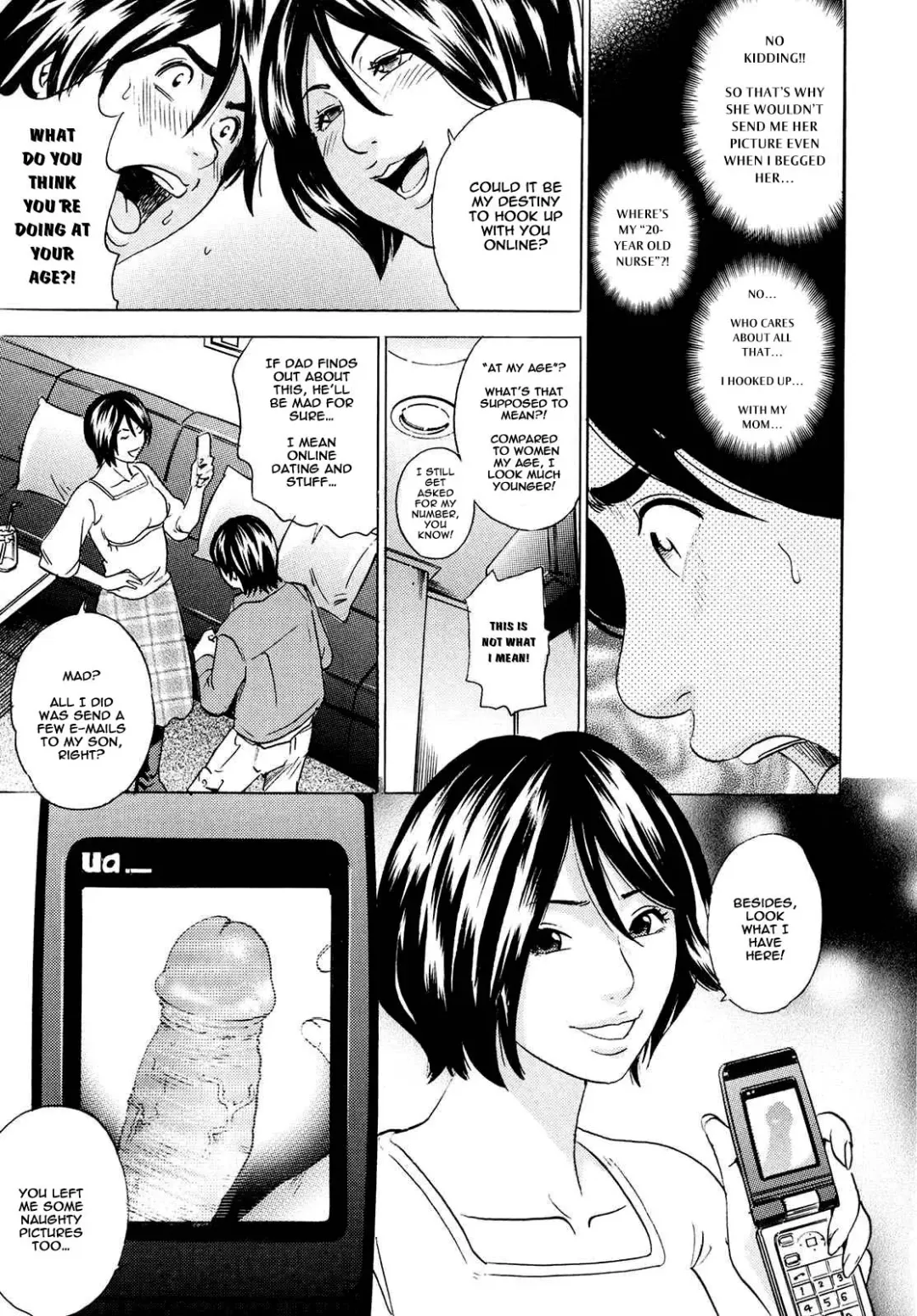 [Tange Suzuki] Mama ga Iku! Boku wa Dopyu! - Mama felt orgazm! I ejaculate! (decensored) Fhentai - Page 53