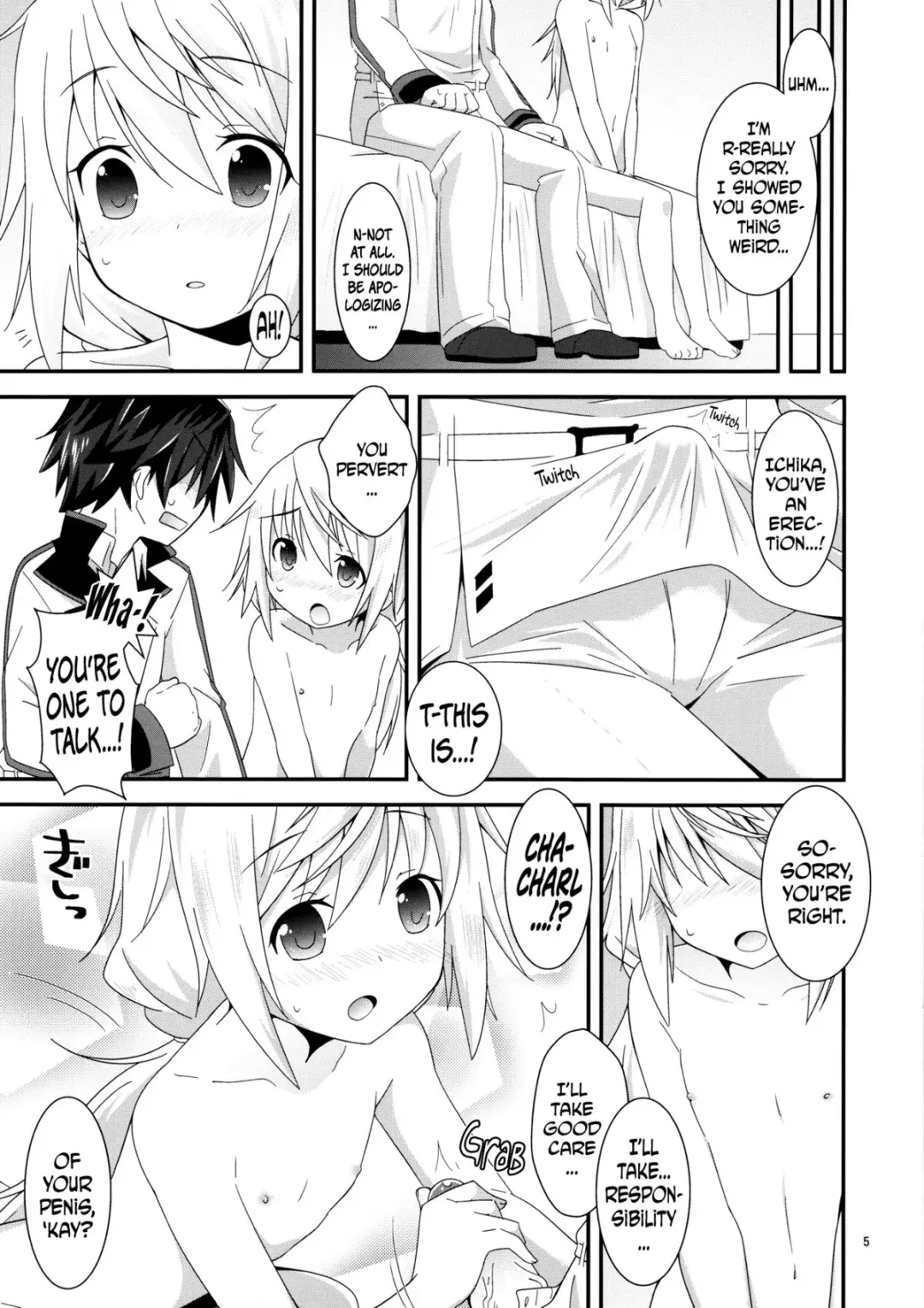 [Pokke] Konna Kawaii Ko ga Onnanoko no hazu ga Nai! | Such a Lovely Child Cannot be a Girl Fhentai - Page 4
