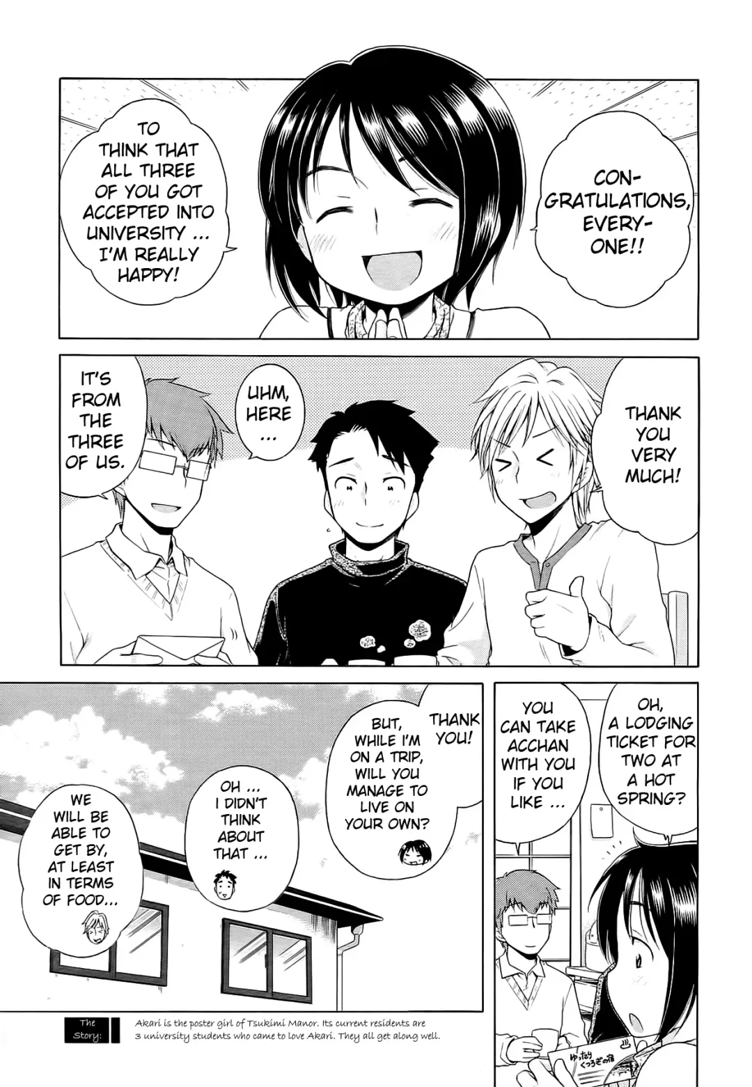 [Inuboshi] Tsukimishou no Akari | The Light of Tsukimi Manor Ch.5 (decensored) Fhentai - Page 1