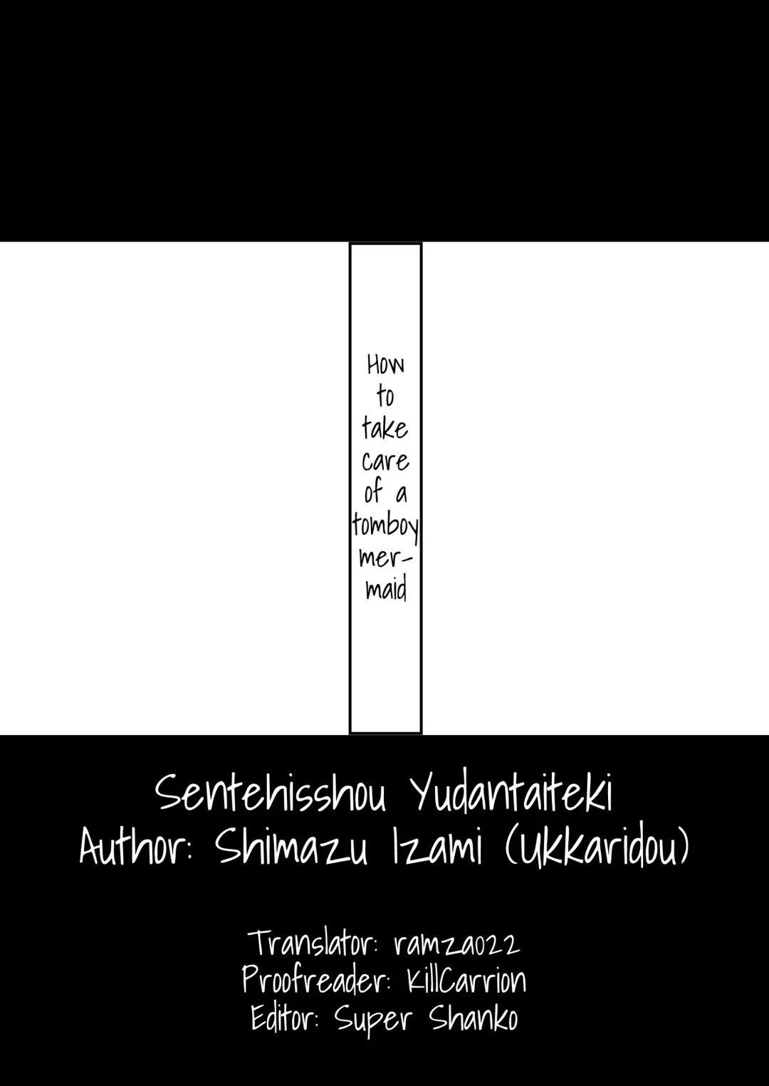 [Shimazu Isami] Sentehisshou Yudantaiteki | How to Take Care of a Tomboy Mermaid 1 Fhentai - Page 2