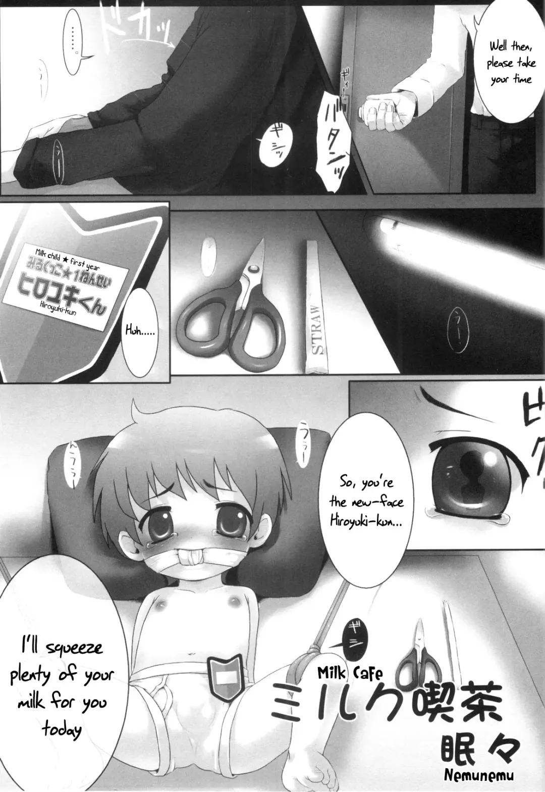 [Nemunemu] Milk Kissa | Milk Cafe Fhentai.net - Page 1