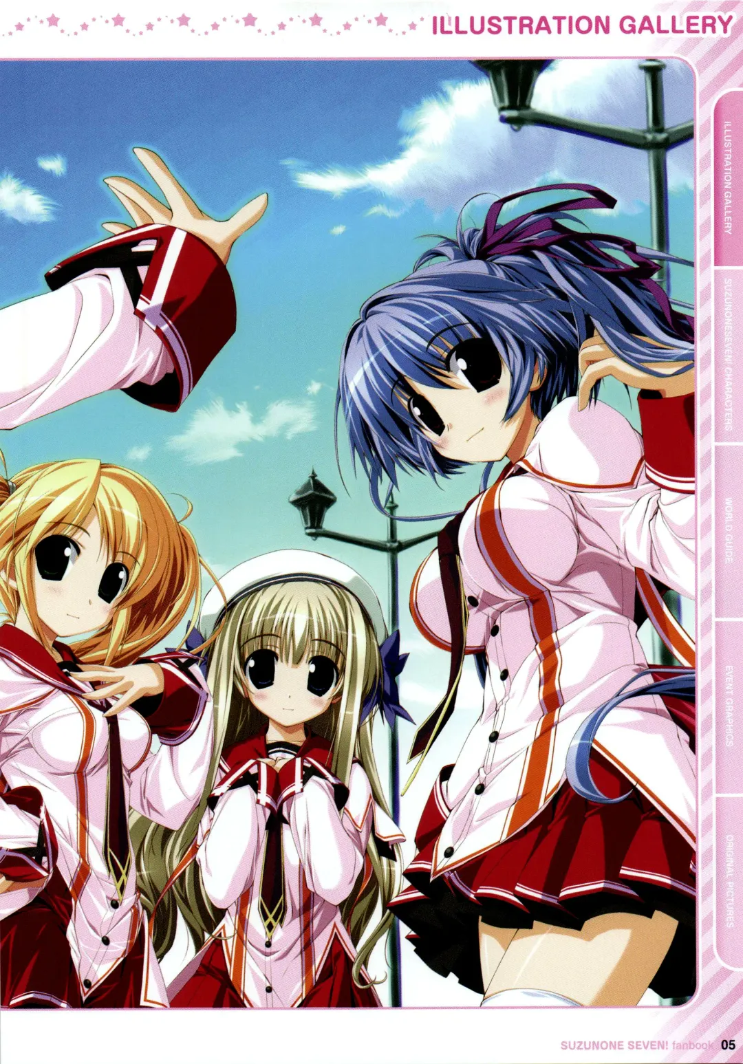 [Oshiki Hitoshi] Suzunone Seven! Fanbook Fhentai - Page 10