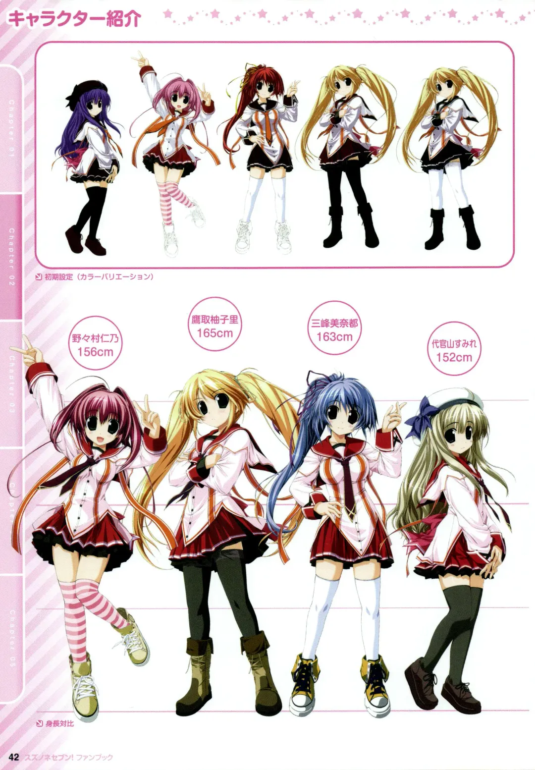 [Oshiki Hitoshi] Suzunone Seven! Fanbook Fhentai - Page 45