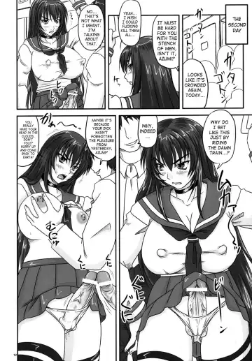 [Nozarashi Satoru] Shigokare Hime -Densha Tsuugaku- | Used Princess Fhentai - Page 11