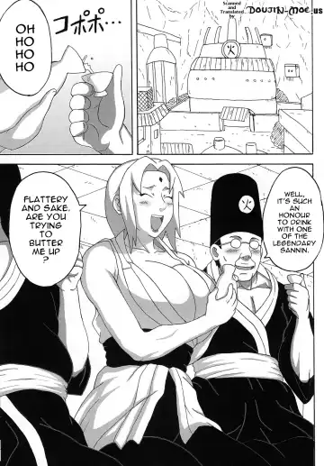 [Naruhodo] Tsunade no Insettai | Tsunade's Lewd Reception-Party Fhentai.net - Page 2