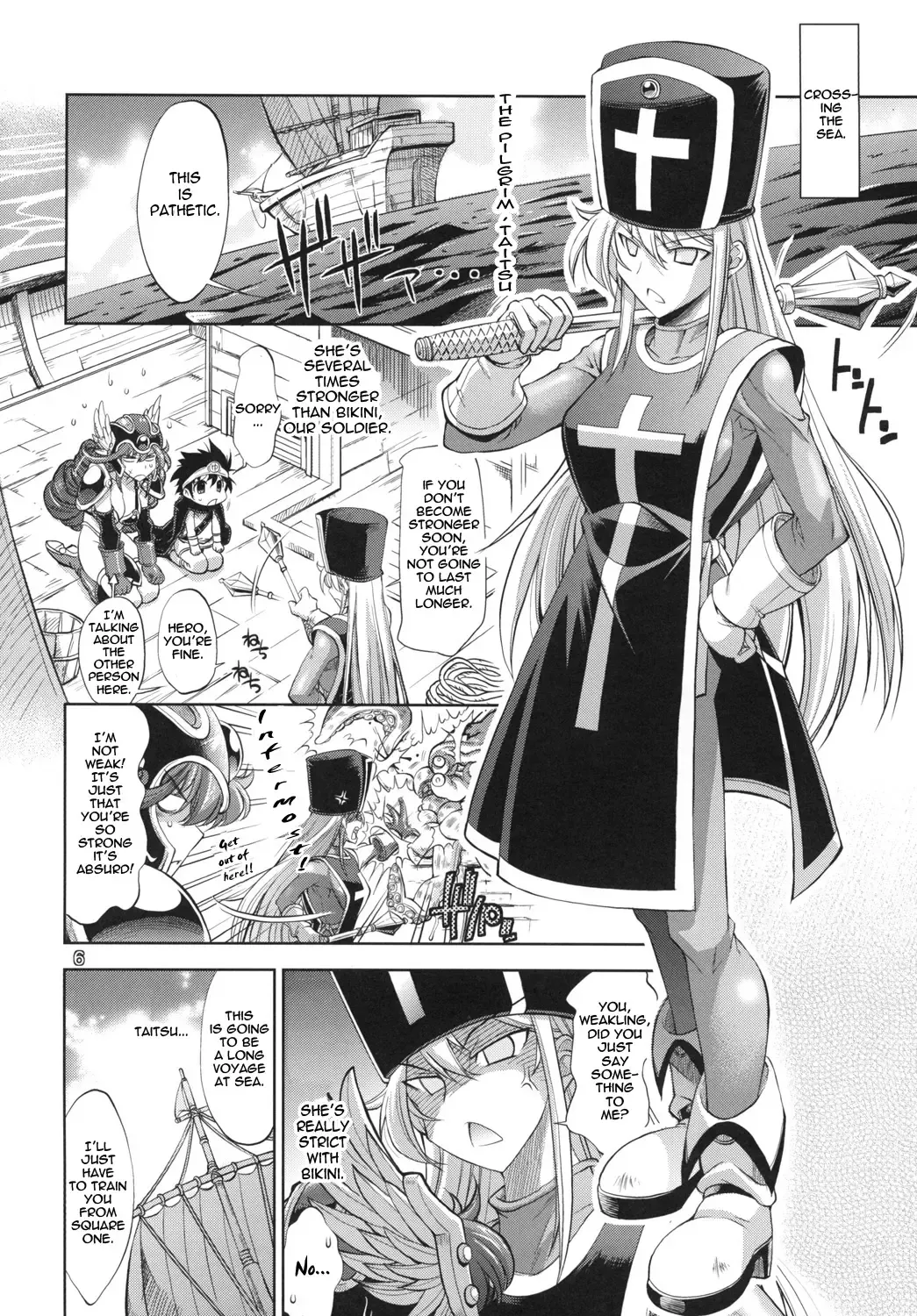 [Rakko] Yuusha no Chousenjou 3 Senshi ni Love Song o | Hero's Challenge 3 Fhentai - Page 3