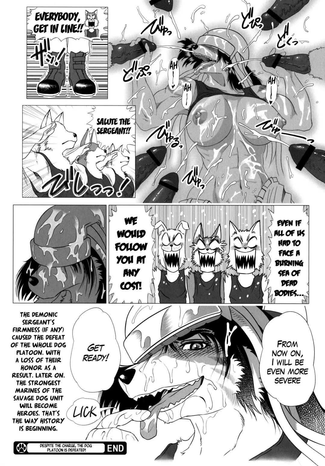 [Aoino - Aoino Broome] Despite the Charge, the Dog Platoon is Defeated! Fhentai.net - Page 12