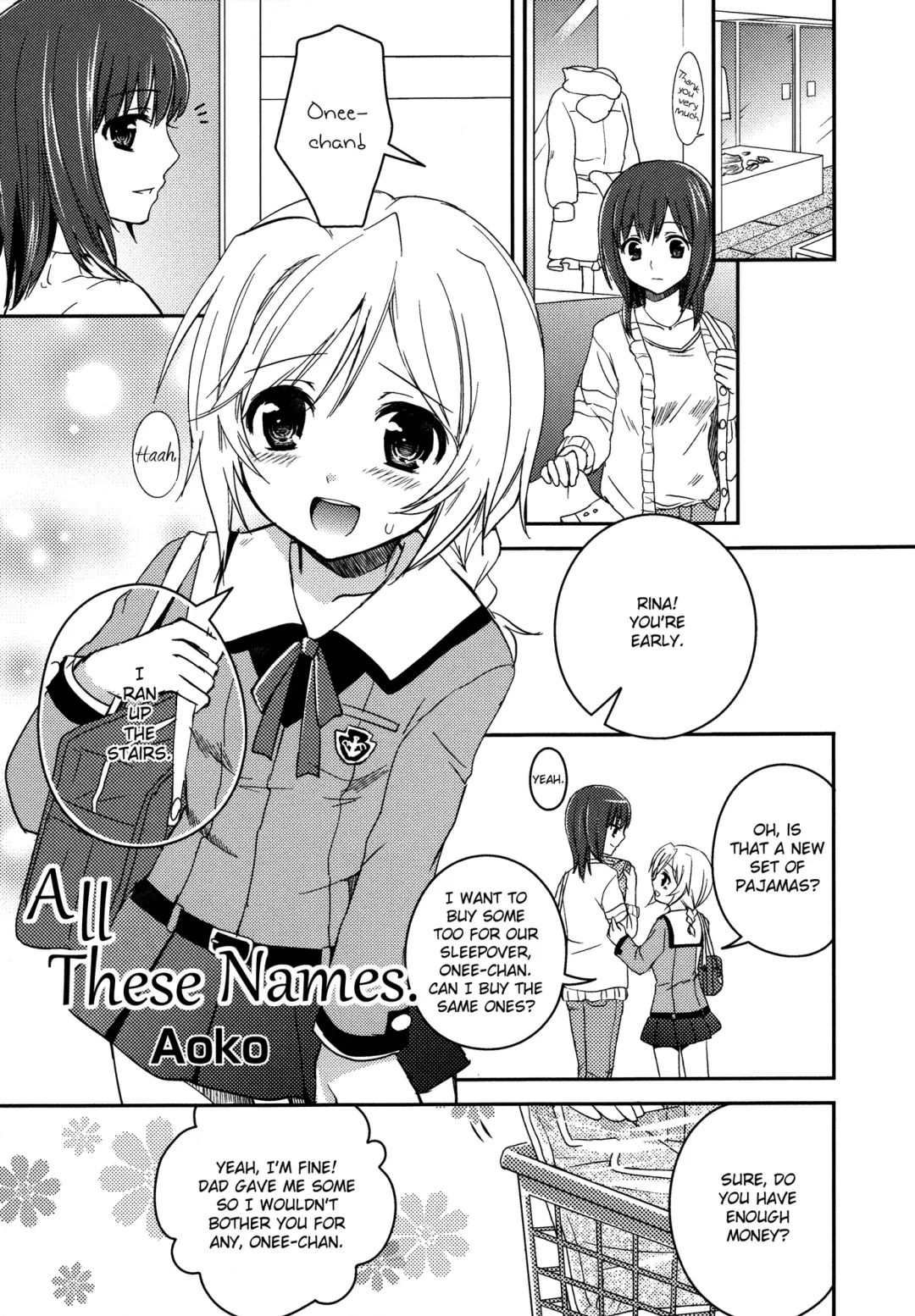 Read [Aoko] Namae o Kasanete | All These Names - Fhentai.net